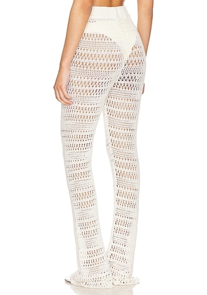 LSPACE Golden Hour Pant in White. Size M. Also in L.