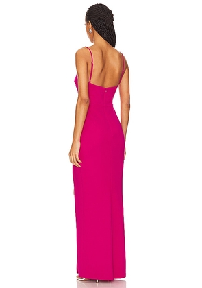 Katie May Karla Gown in Fuchsia. Size S. Also in XS.