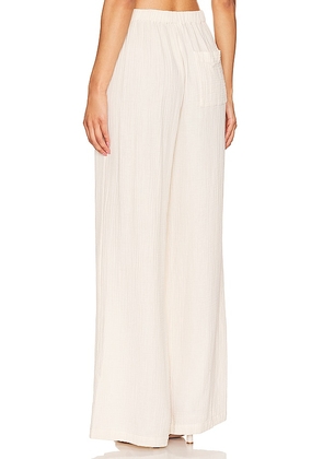 LSPACE Santos Pant in Cream. Size M. Also in S, XS, L, XL.