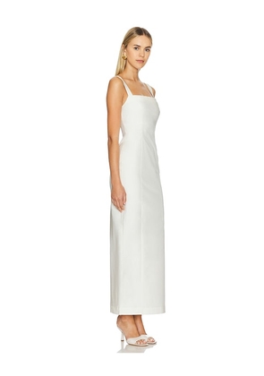 L'Academie Renia Maxi Dress in Ivory. Size M. Also in S, L.