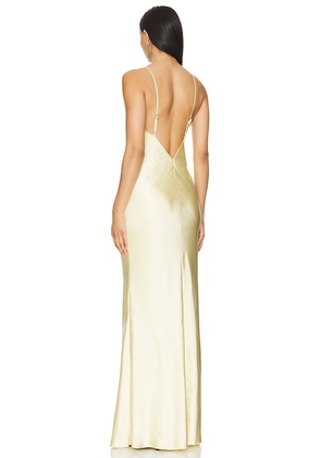 Lovers and Friends Alani Gown in Yellow. Size M. Also in L, XL.