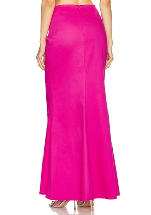Michael Costello x REVOLVE Zosia Maxi Skirt in Pink. Size XXS. Also in XS.