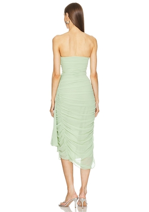 Michael Costello x REVOLVE Rosemary Midi Dress in Green. Size S. Also in XS.