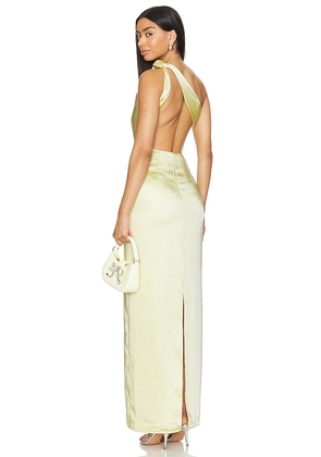 Lovers and Friends Bella Gown in Lemon. Size XL. Also in L, M.