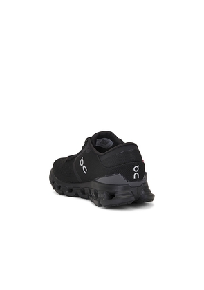 On Cloud X 4 Sneaker in Black. Size 10. Also in 5, 9, 6.5, 7, 7.5, 8, 8.5, 9.5, 11.