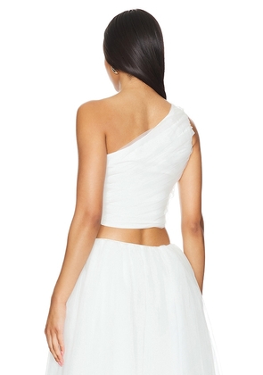MAJORELLE x Bridget Adam Top in White. Size S. Also in M.