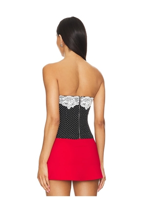 MORE TO COME Nickie Top in Black. Size M. Also in XS, XXS, S, L, XL.