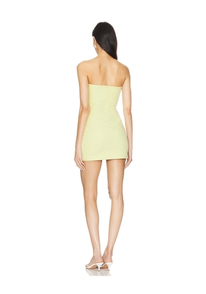 Lovers and Friends Renn Mini Dress in Yellow. Size M. Also in L, S, XL, XS.