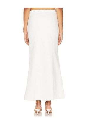 LOBA Lousada Skirt in Ivory. Size M. Also in L, XL.