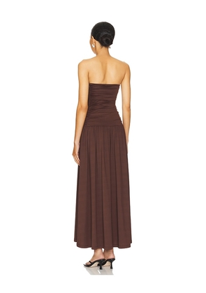 NIA Santal Dress in Brown. Size M. Also in L.