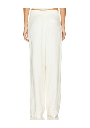 LIONESS La Quinta Pant in Ivory. Size M. Also in XS, S, L, XL, XXL.