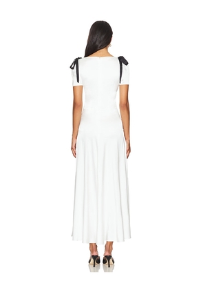 LIONESS Du Cap Maxi Dress in Ivory. Size M. Also in XXS, XS, S, L, XL.