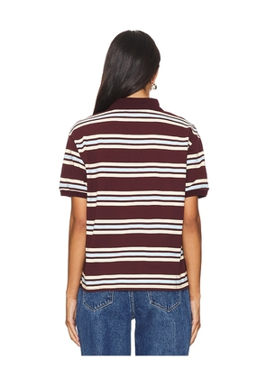 LIONESS Leisure Polo in Brown. Size M. Also in XXS, XS.