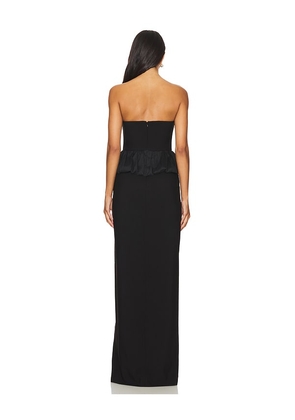 LIKELY Liana Gown in Black. Size 2. Also in 4, 8, 12.