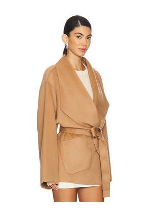 LAMARQUE Mekia Jacket in Beige. Size XL. Also in XS/S, M/L.