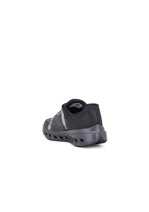 On Cloudsurfer Next in Black. Size 10. Also in 11.5, 12, 8, 8.5, 9, 9.5, 10.5, 11, 12.5, 13.