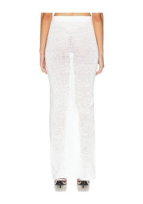Lovers and Friends Joya Rosette Skirt in White. Size M. Also in L.