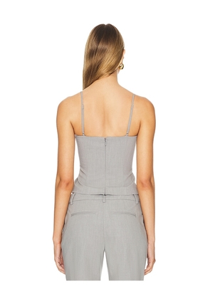 Lovers and Friends Jones Top in Grey. Size S. Also in M, XL.