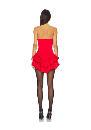 NBD Emilia Mini Dress in Red. Size M. Also in XS, XXS, S, L, XL.