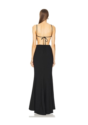 Michael Costello x REVOLVE Caisyn Gown in Black. Size M. Also in XS, S, L, XL.