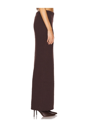 Lovers and Friends Agnese Maxi Skirt in Brown. Size M. Also in L, XS, XXS.