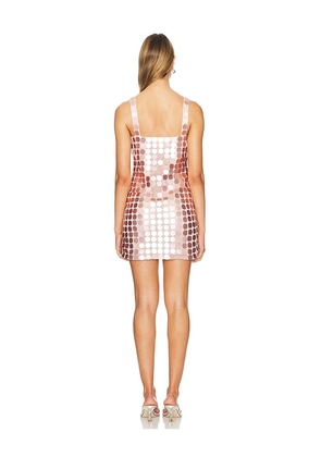 Lovers and Friends Gilles Sequin Mini Dress in Pink. Size S. Also in M, XL.