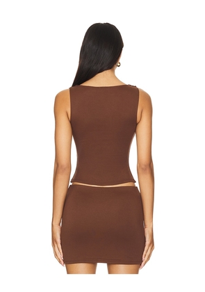Lovers and Friends Lainey Top in Brown. Size M. Also in L, S, XL, XS, XXS.