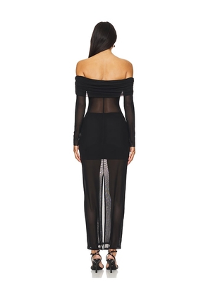 Lovers and Friends Fio Maxi Dress in Black. Size XS. Also in S.