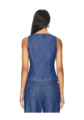 Lovers and Friends Agathe Vest Top in Blue. Size XS. Also in XXS.