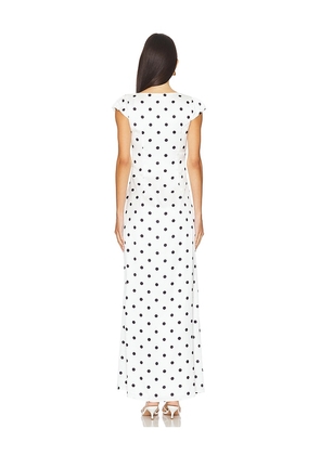 MORE TO COME Dorothy Maxi Dress in White. Size M. Also in XXS, S, L.