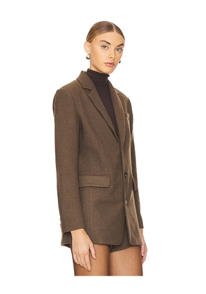 Line & Dot Dockers Blazer in Brown. Size S. Also in XS, M, L.