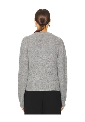 L'Academie Anne Sweater in Grey. Size M. Also in XS, S, L.