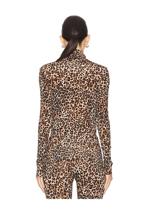Lovers and Friends Billie Top in Brown. Size S. Also in XS, M, L.