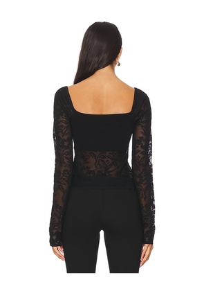 MAJORELLE Myla Top in Black. Size M. Also in XXS, XS, S.