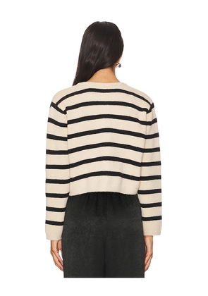 Line & Dot Benni Stripe Cardigan in Tan. Size XS. Also in L.