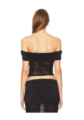 LOBA Violeta Top in Black. Size S. Also in M.