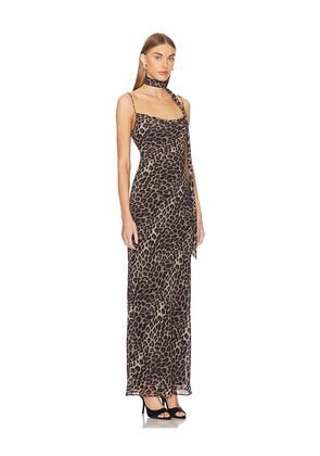 Lovers and Friends Atwood Maxi Dress in Tan. Size S. Also in XS.