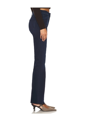 MOTHER The Weekend Fray Jeans in Denim-Dark. Size 24. Also in 25, 26, 28, 29, 32, 33.