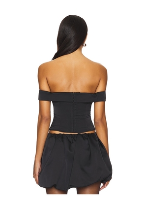 MAJORELLE Carolina Top in Black. Size S. Also in M, XL.