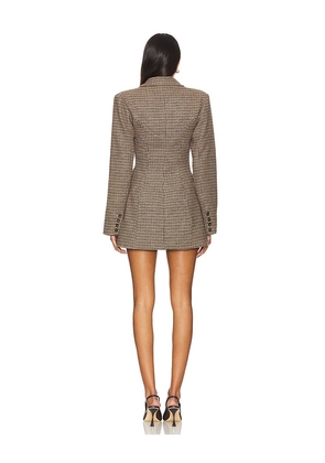 Lovers and Friends Nicki Blazer Dress in Brown. Size S. Also in XS.