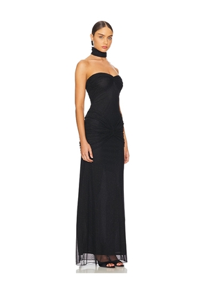 Mirror Palais The Starlite Dress in Black. Size M. Also in S, L.