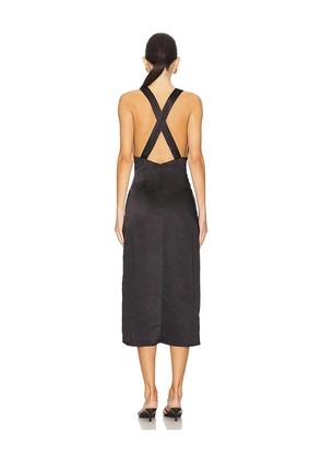 MORE TO COME Sheila Maxi Dress in Black. Size XS. Also in S.