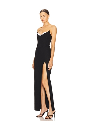 Michael Costello x REVOLVE Jada Gown in Black. Size M. Also in XXS, XS, S.
