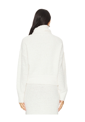 LPA Evan Turtleneck Sweater in White. Size M. Also in L, S, XL, XS, XXS.