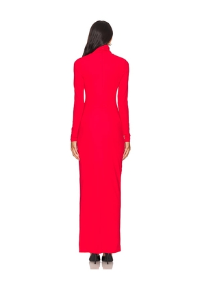 MORE TO COME Chara Maxi Dress in Red. Size L. Also in XS, XXS.