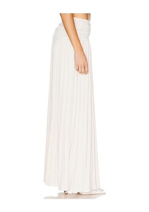 LIONESS Field Of Dreams Maxi Skirt in Ivory. Size M. Also in XXS, XS, S, L, XL, XXL.