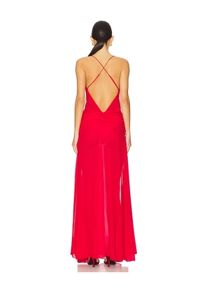 NBD Colette Gown in Red. Size M. Also in L, S, XS, XXS.