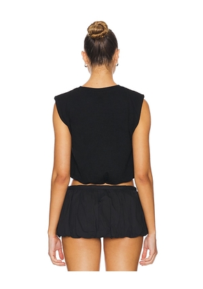 LIONESS Field Of Dreams Top in Black. Size M. Also in XXS, XS, S, L, XL, XXL.