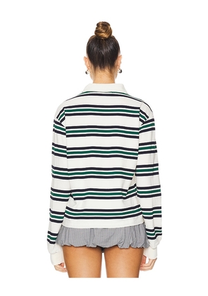 LIONESS Leisure Long Sleeve Top in Green. Size M. Also in XS, S.