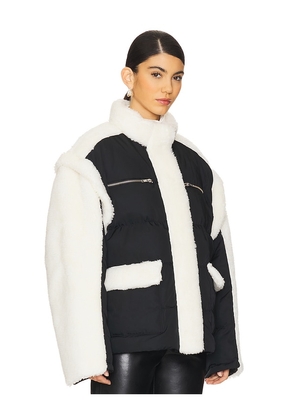 Lovers and Friends Caputo Twofer Jacket in Black. Size M. Also in S, L.